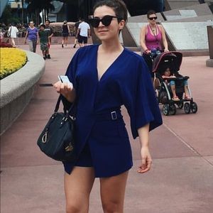 ASOS blue romper Size 2